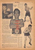 Boxing News Clipping #181 - Ray Lunny, Rush Dalma, Small Montana, Kui Kong Young, Ken Overlin vs. Al Hostak