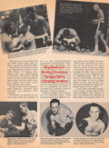 Boxing News Clipping #1826 - Floyd Patterson, Ingemar Johansson, Harold Johnson, Jesse Bowdry, Bobby Dykes, Gil Turner, Midget Wolgast, Georgie Abrams, Emile Griffith, Benny Paret, Livio Minelli
