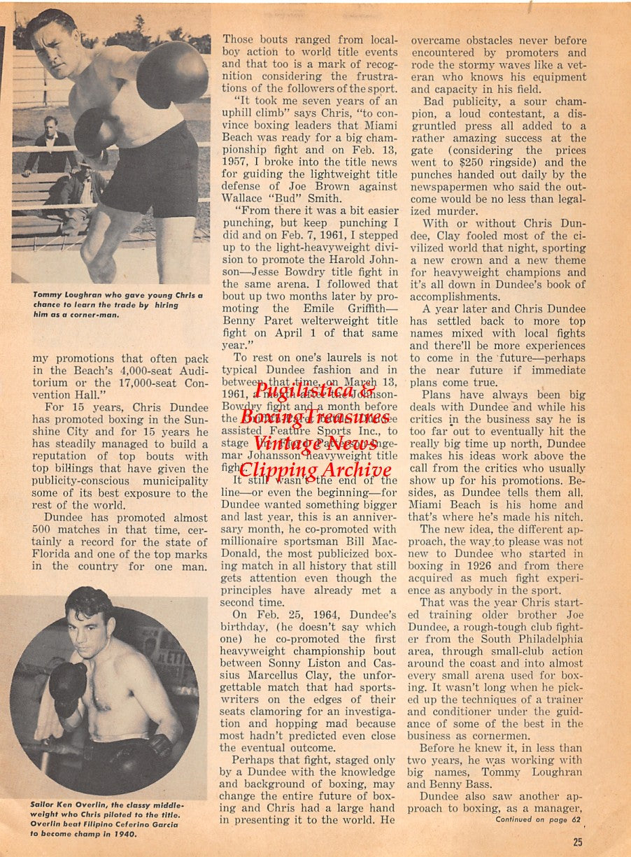 Boxing News Clipping #1827 - Gus Lesnevich vs. Billy Fox, Fred Fulton, Benny Leonard, Marvin Hart, Young Corbett III vs. Jackie Fields, Tommy Loughran, Ken Overlin