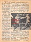 Boxing News Clipping #1835 - Barbados Joe Walcott vs. Joe Gans, Rocky Graziano vs. Tony Zale, Abe Simon vs. Joe Louis, Bob Pastor