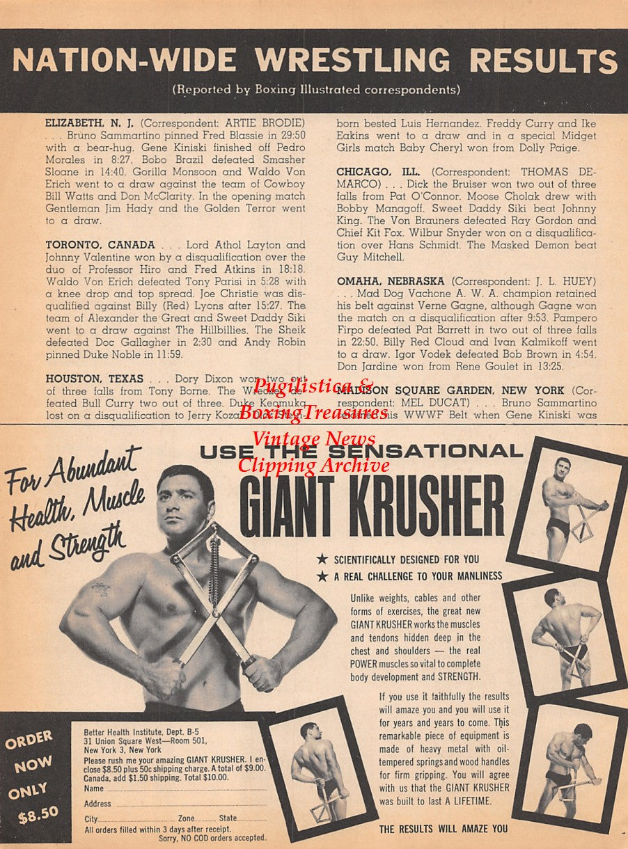 Boxing News Clipping #1838 - Battling Nelson