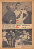 Boxing News Clipping #184 - Tony Zale vs. Georgie Abrams, Gus Lesnevich, Johnny Colan, Pittsburgh Jackie Wilson