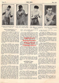 Boxing News Clipping #1850 - Jem Mace (Georgia), George Dixon (Portland), Johnny Adams, Francis Russo