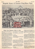 Boxing News Clipping #1851 - Jem Mace vs. Tom King, Joe Gans, Jack Britton, Jim Jeffries, Kid McCoy, Bob Fitzsimmons