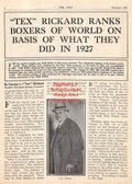 Boxing News Clipping #1852 - Tex Rickard