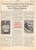 Boxing News Clipping #1858 - William Muldoon, Harvey L. "Heinie" Millier, Gene Tunney, Fred Britten