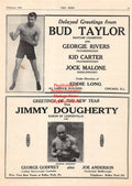 Boxing News Clipping #1862 - George Godfrey, Bud Taylor