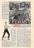 Boxing News Clipping #1873 - George Dixon vs. Abe Willis, Cal McCarthy, John L. Sullivan