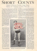 Boxing News Clipping #1876 - Joe Choynski, Kid Francis, Maurice Chevalier