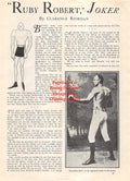 Boxing News Clipping #1879 - Robert Fitzsimmons
