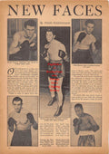 Boxing News Clipping #188 - Jimmy Lowery, Herbert Kronowitz, Billy Murray, Joe Muscato, Charley Davis