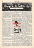Boxing News Clipping #1880 - Sid Silas, Eddie Borden