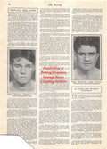 Boxing News Clipping #1883 - Buddy McArthur, Benny McArthur, Vicencio Alicante, Johnny Cook