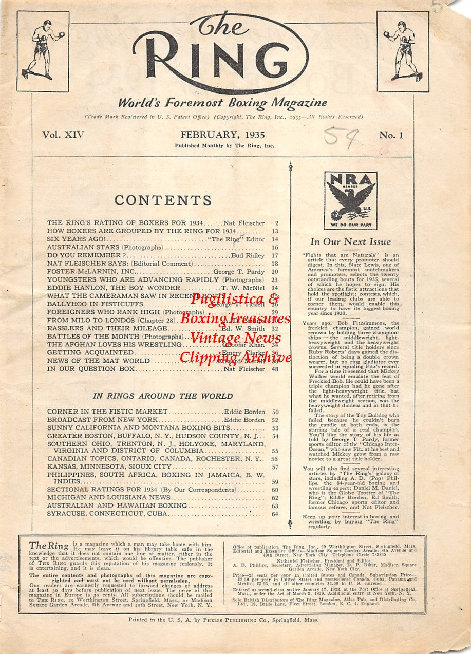 Boxing News Clipping #1886 - Max Baer