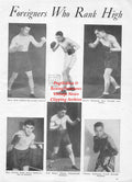 Boxing News Clipping #1899 - Harry Staal, Emile Pladner, Maurice Huguenin, Dave Carstens, Petit Biquet, Valentin Anglemann, Joe Stecher, Tony Stecher