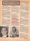 Boxing News Clipping #1905 - Ruby Goldstein, Rubin Hurricane Carter