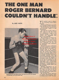 Boxing News Clipping #1912 - Barney Ross, Luis Rodriguez vs. Rubin Hurricane Carter