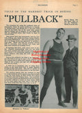 Boxing News Clipping #1929 - Carl Morris, Knute Hansen, Walter Friedman