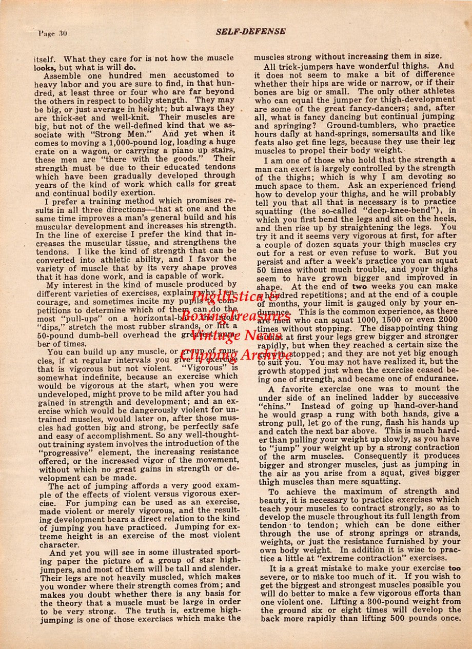 Boxing News Clipping #1936 - Jack Dempsey
