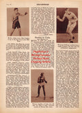 Boxing News Clipping #1940 - Davey Abad, George Hoffman, Jose Antonio Arguelles, Tuffy Griffiths, Mike Sankovitch