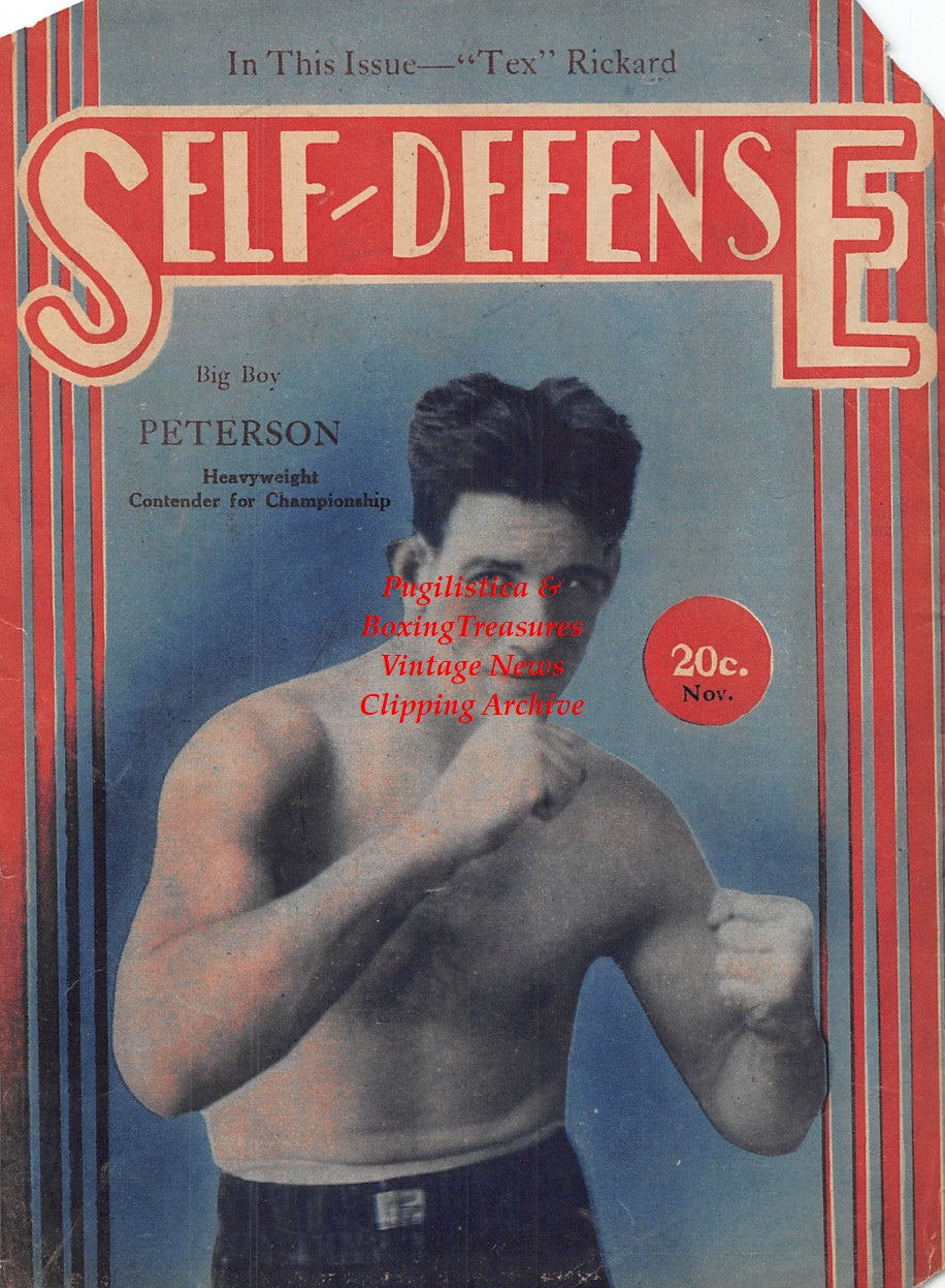 Boxing News Clipping #1943 - Big Boy Peterson