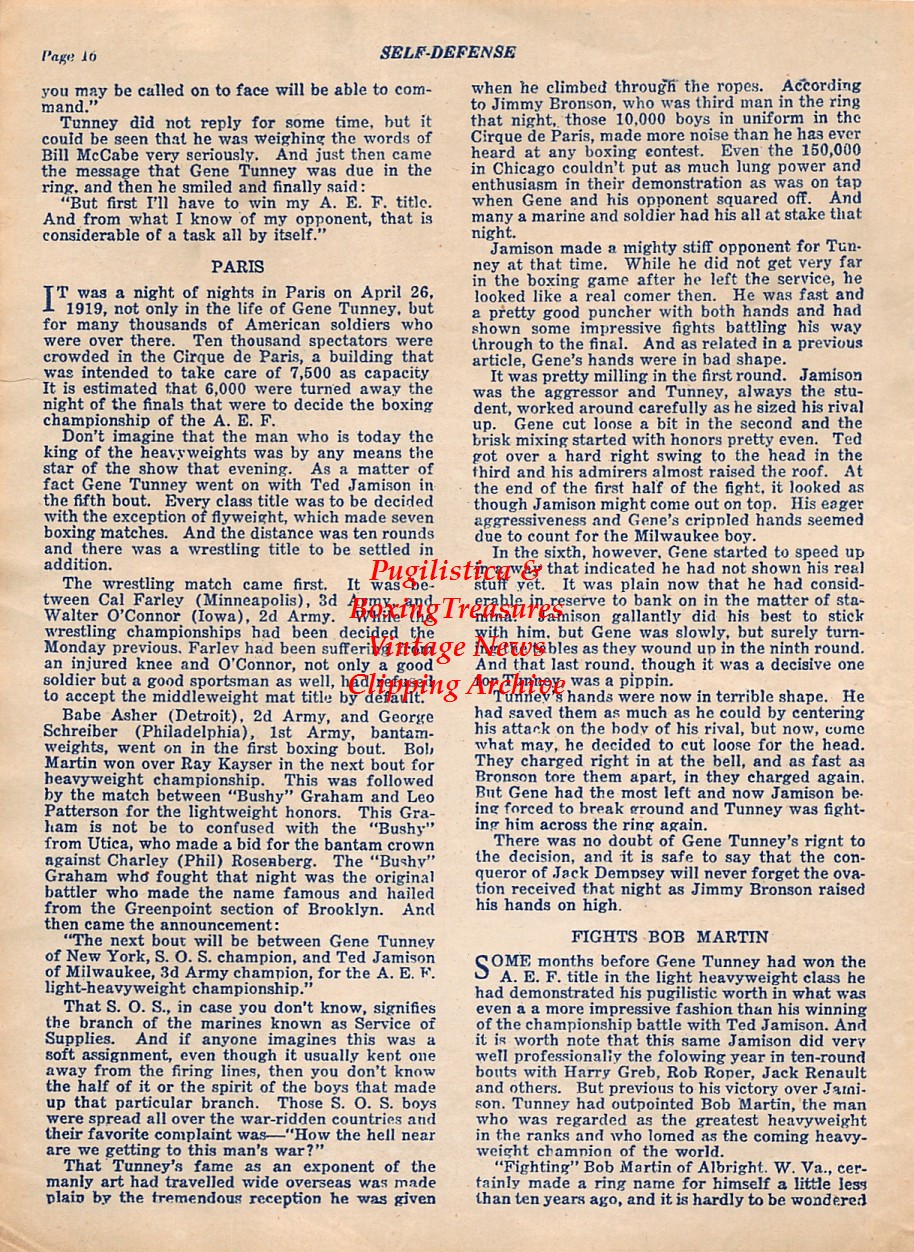 Boxing News Clipping #1950 - Peter Jackson