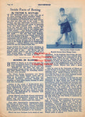 Boxing News Clipping #1960 - Jackie Stewart, Reverend Kelly