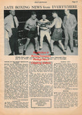 Boxing News Clipping #1967 - Eddie Mack vs. Tod Morgan, Tommy Loughran