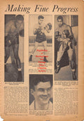 Boxing News Clipping #197 - Mose Brown, Norman Rubio, Lem Franklin, Coley Welch