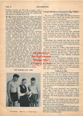 Boxing News Clipping #1970 - Pat Hayward, Morrie Lux, Lawrence King, Tony Martello