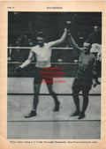Boxing News Clipping #1972 - Gene Tunney, Jimmy Bronson, Jack Dempsey