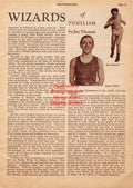 Boxing News Clipping #1975 - Jem Driscoll, Jimmy Wilde, Freddie Welsh, Kid McFarland