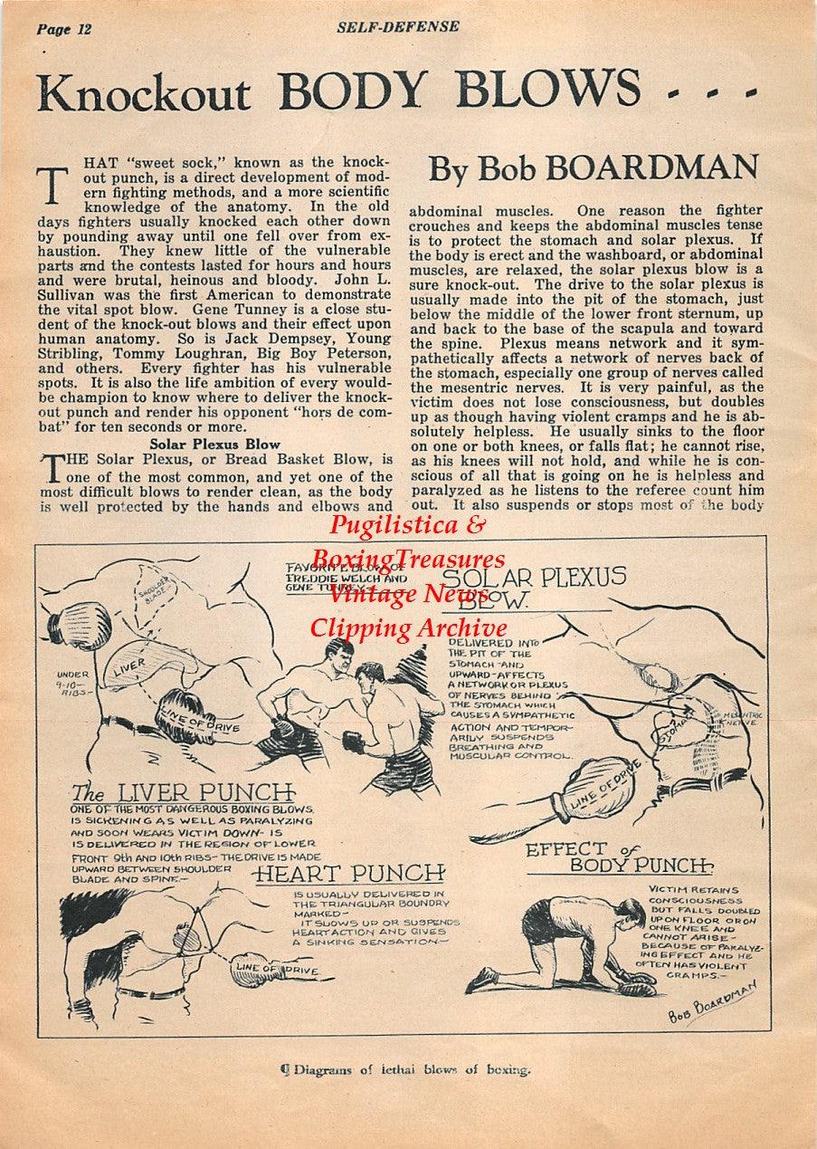 Boxing News Clipping #1977 - George Chip vs. Jack Dillon