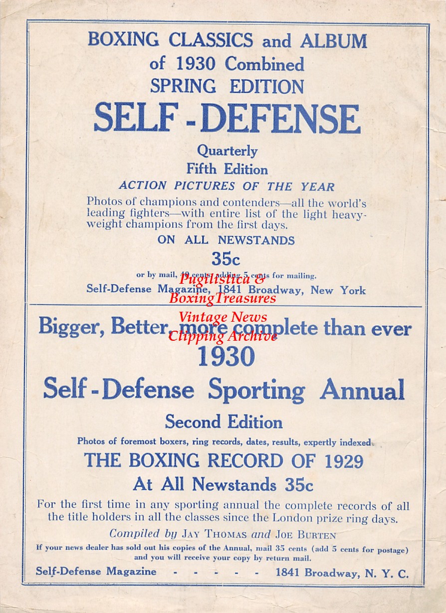 Boxing News Clipping #1981 - Babe Hunt