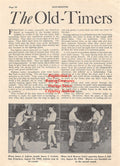 Boxing News Clipping #1986 - James J. Jeffries vs. James J. Corbett and Jack Munroe