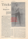 Boxing News Clipping #1988 - Jack Root, Philadelphia Jack O'Brien, Fred Nevins