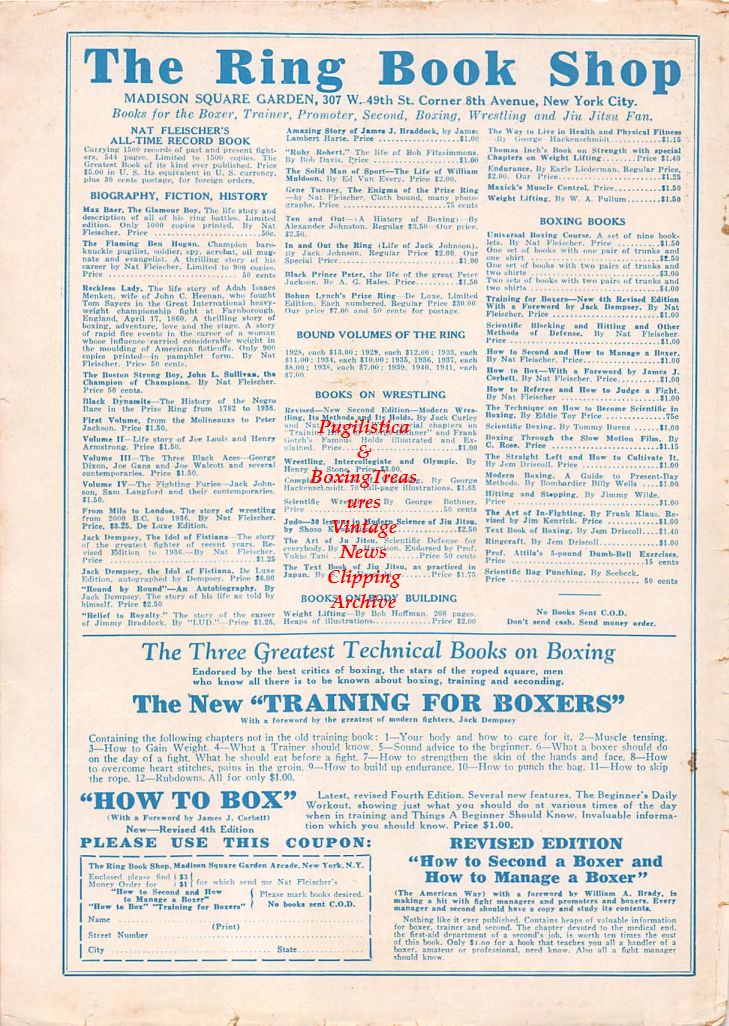 Boxing News Clipping #200 - Joe Louis