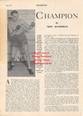 Boxing News Clipping #2011 - Jackie Fields