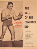 Boxing News Clipping #2026 - Tuzo Portuguez, Joey Giambra vs. Bobby Dykes, George Benton vs. Bobby Jones, Walter Cartier vs. Randy Sandy, Floyd Patterson vs. Dick Wagner, Wallace Bud Smith vs. Orlando Zulueta
