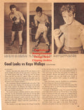 Boxing News Clipping #2035 - Tony Janiro, Chico Vejar, Jimmy Herring, Toby Weston, Eddie Borden, Charley Bennett