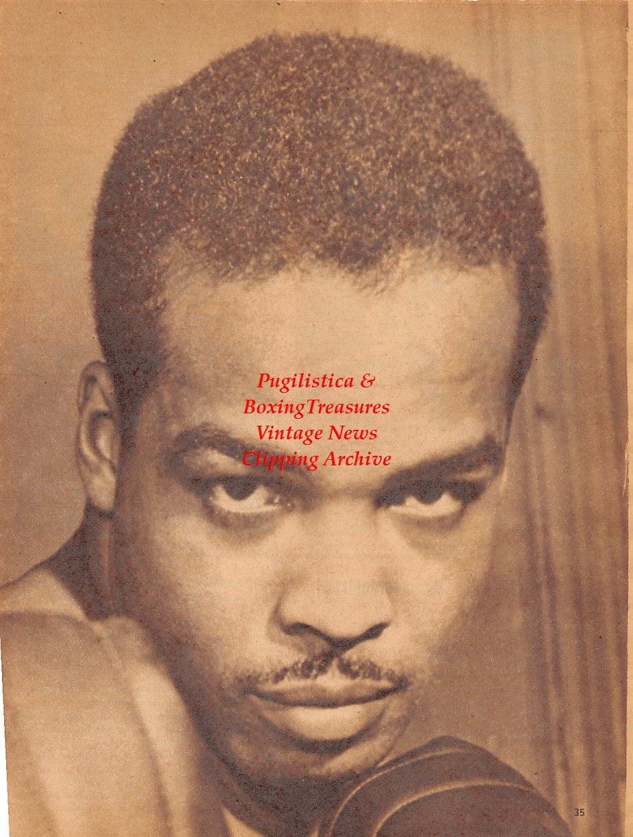 Boxing News Clipping #2038 - Bob Satterfield, Rex Layne, Ike Bernstein, Dave Green
