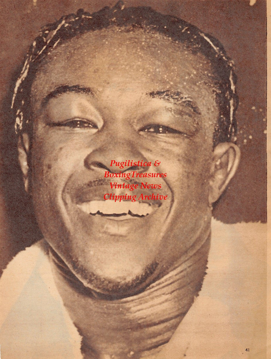 Boxing News Clipping #2041 - Kid Gavilan, Carmen Basilio