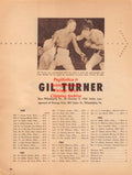 Boxing News Clipping #2042 - Gil Turner, Carmen Basilio, Kid Gavilan