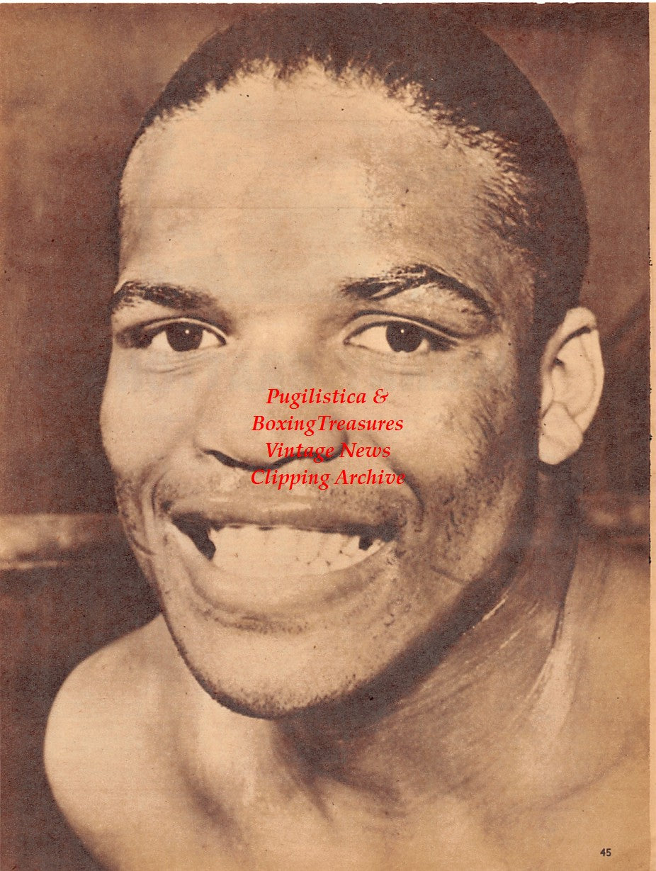 Boxing News Clipping #2043 - Gil Turner, Johnny Bratton vs. Kid Gavilan