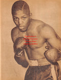 Boxing News Clipping #2046 - Johnny Saxton, Dewey Fragetta, Jimmy DeAngelo, Vinnie Cerola, Jack Laken