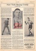 Boxing News Clipping #2055 - Phil Kaplan, Yale Okun, Maxie Rosenbloom