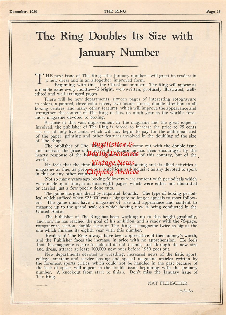 Boxing News Clipping #2057 - Earl Mastro
