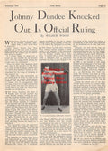 Boxing News Clipping #2058 - Al Foreman, Sammy Mandell