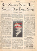 Boxing News Clipping #2061 - Thomas J. Niland, Joe Reno vs. Ruby Goldstein, Davey Abad vs. Al Singer