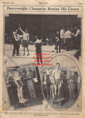 Boxing News Clipping #2063 - Gene Tunney vs. Tom Heeney, John Jackson, Tom Hyer, James Jeffries